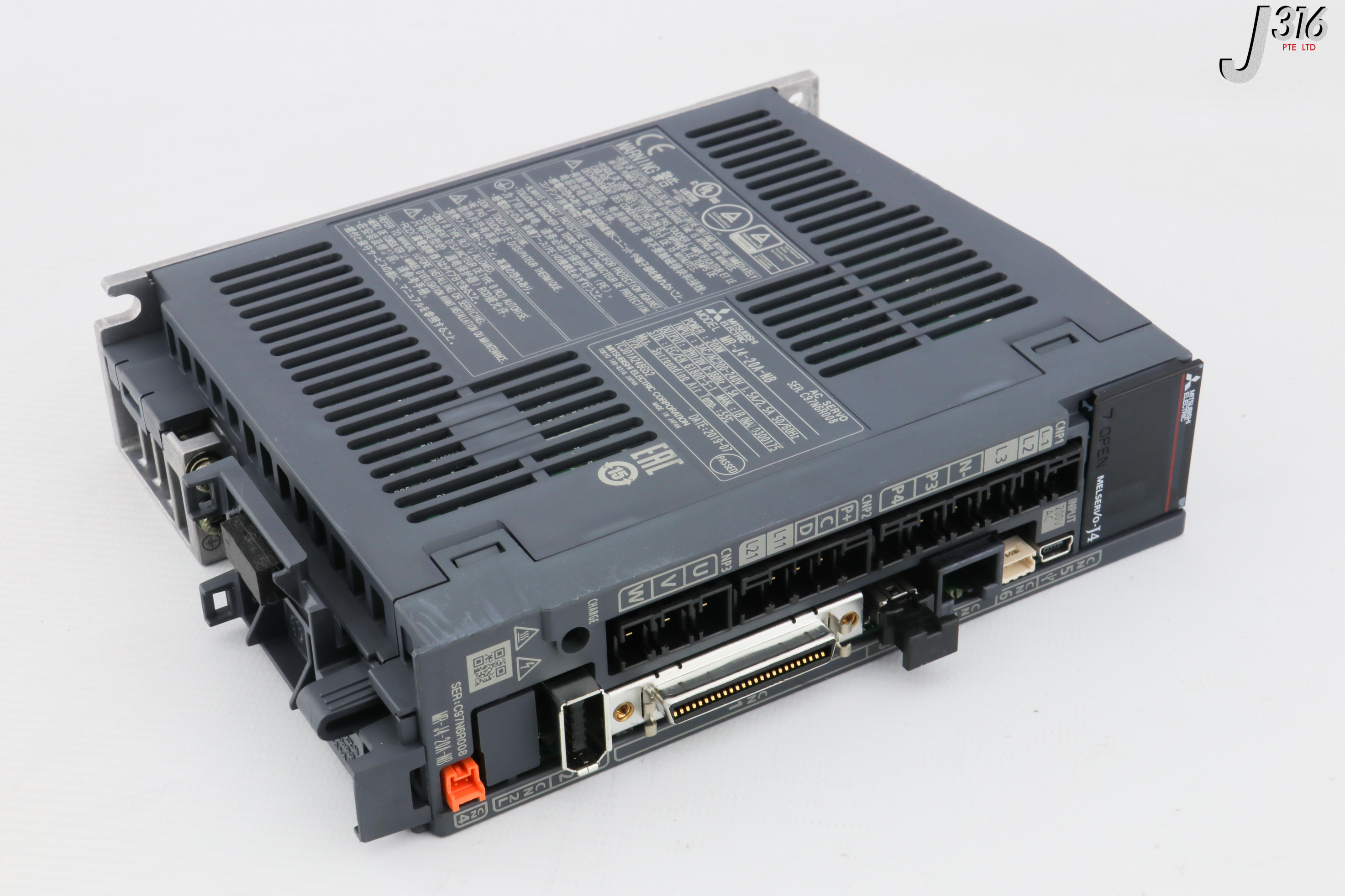 29118 MITSUBISHI ELECTRIC SERVO AMPLIFIER, MELSERVO-J4, 200V MR-J4